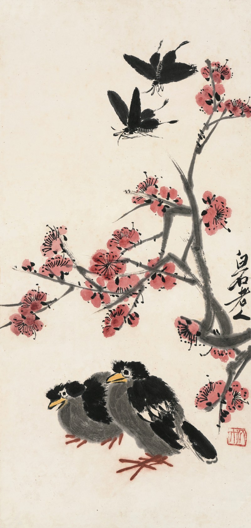 齐白石 1864-1957 双双对对 - 图2