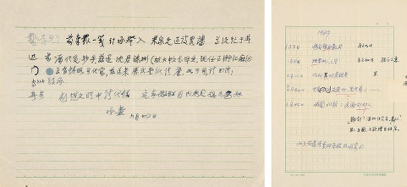 夏承焘致施蛰存信札 - 图1