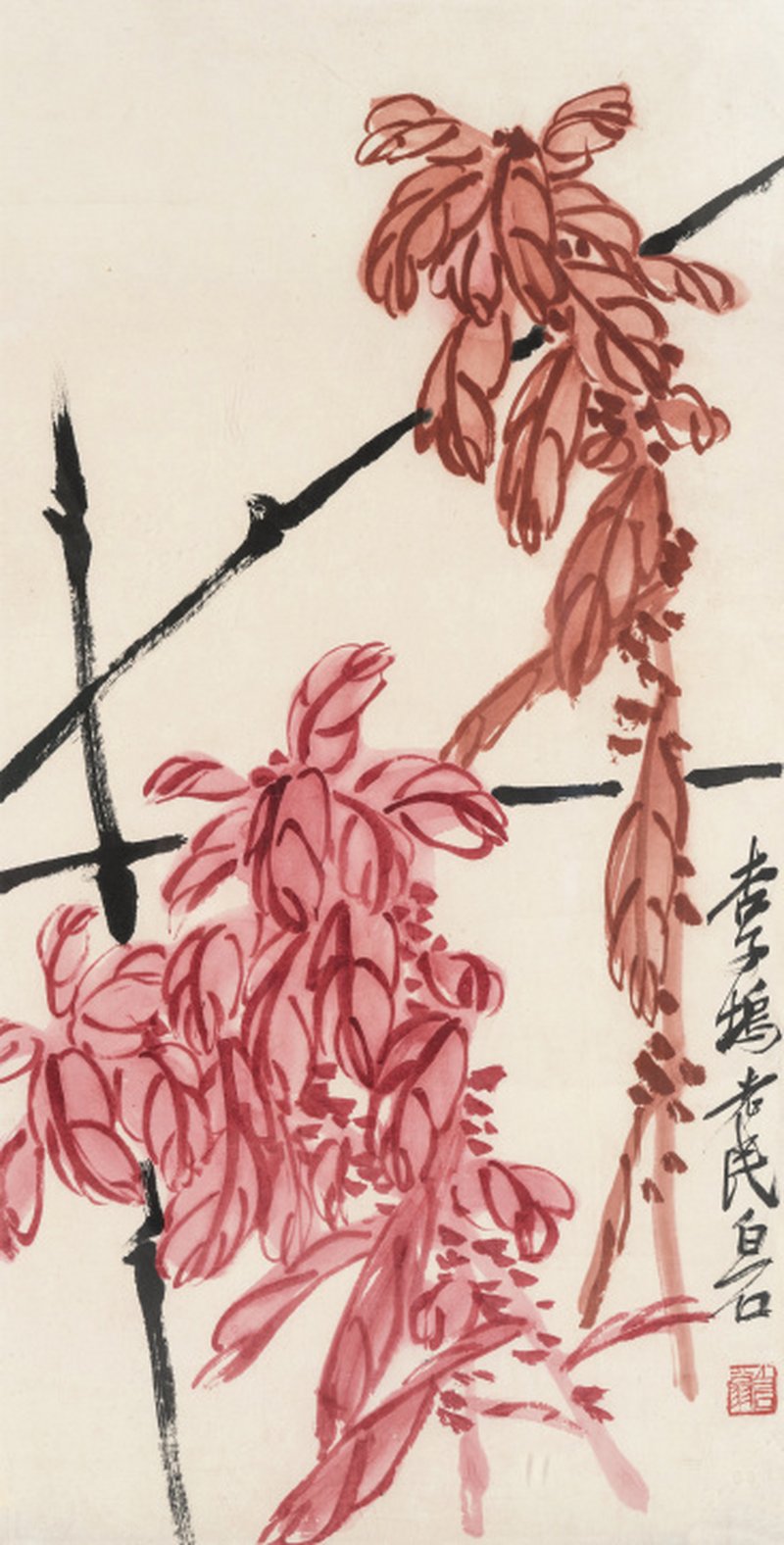 齐白石 1864-1957 老少年