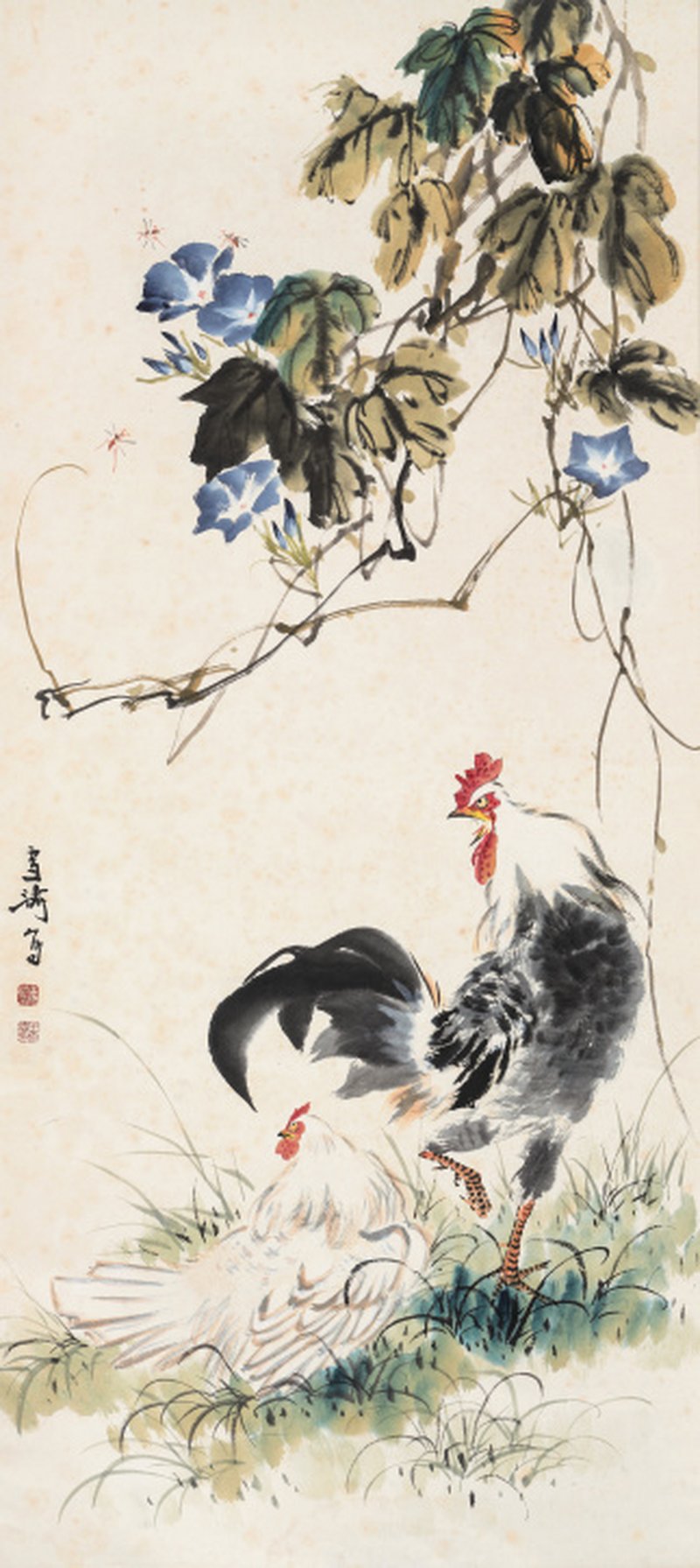 王雪涛 1903-1982 双吉