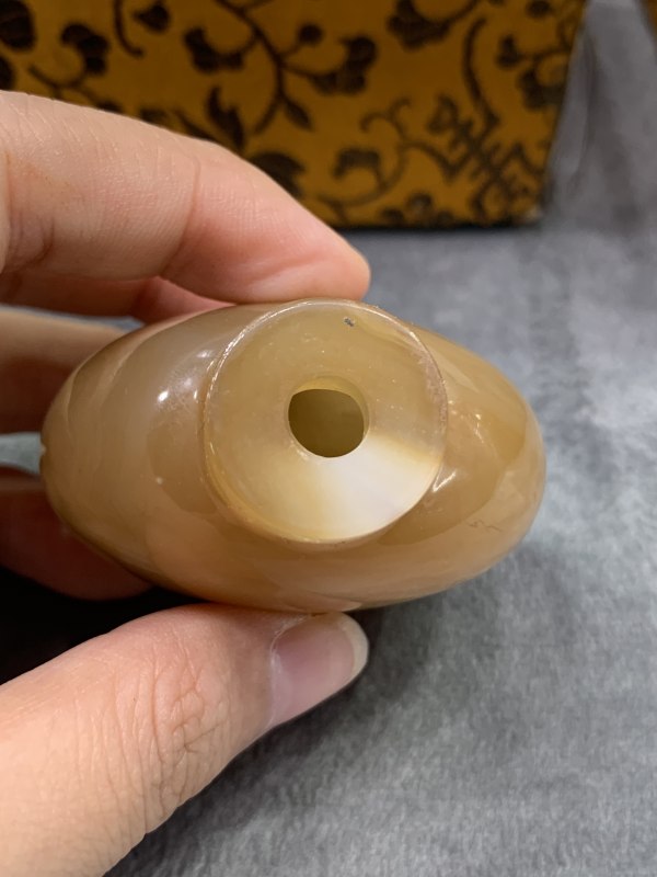 清玛瑙鼻烟壶 - 图6
