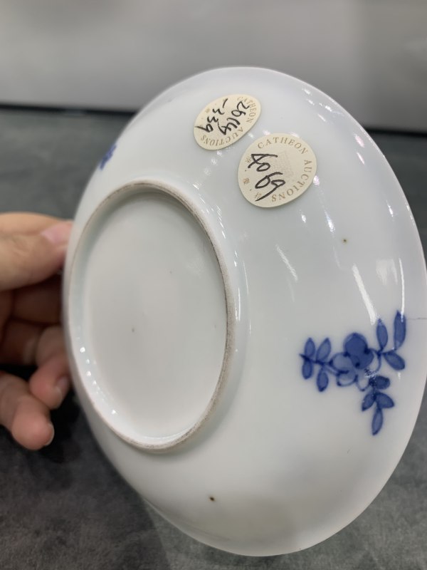 清康熙青花八骏图小盘 - 图7