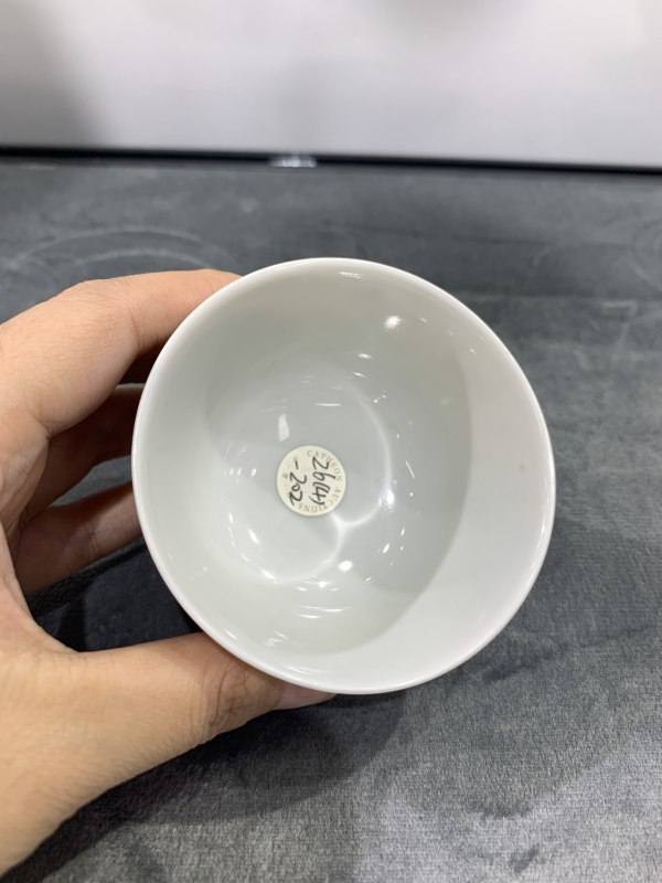 清乾隆广彩教子图茶园 - 图9