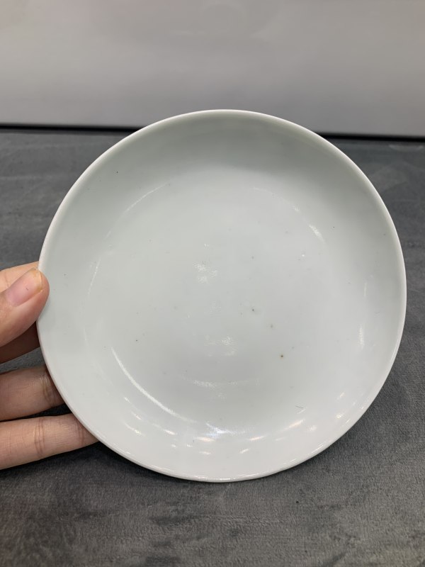 清晚期青花狮子滚绣球纹盖碗 - 图11