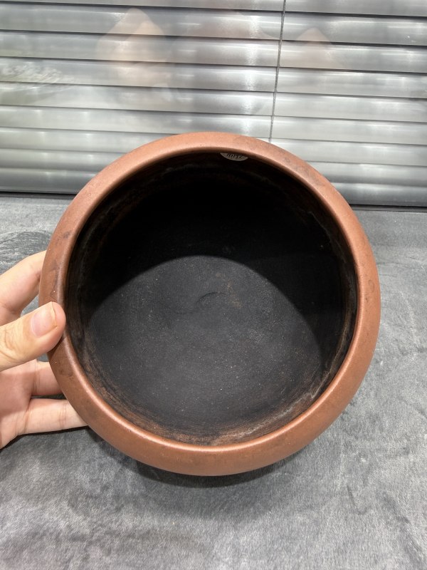 清紫砂蜀山嬢嬢庙庄壶英款钵 - 图7