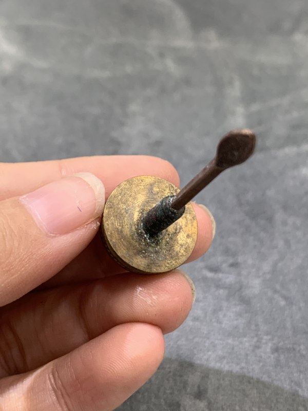 清中期青花釉里红缠枝花卉纹鼻烟壶 - 图9