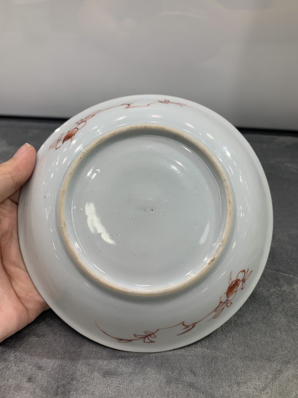 清康熙斗彩麒麟引凤纹杯盏一套 - 图14