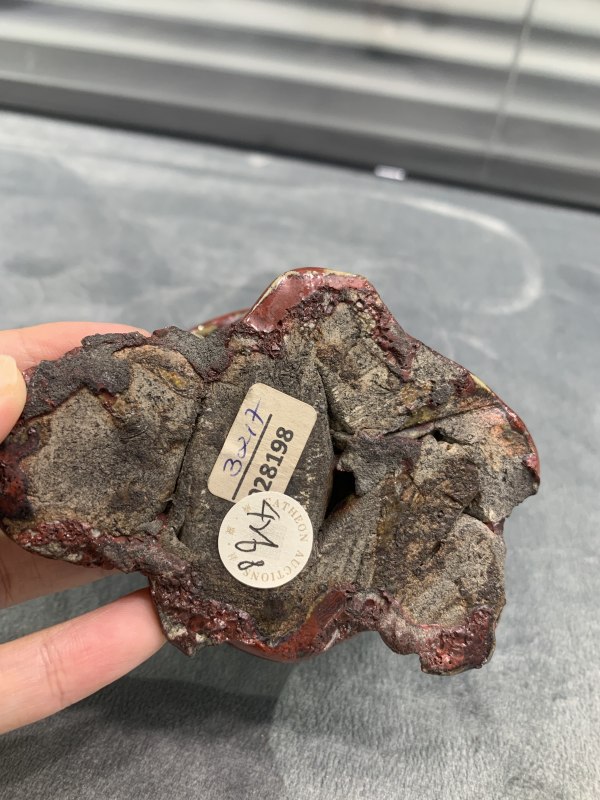 清晚期红釉罗汉塑像 - 图9