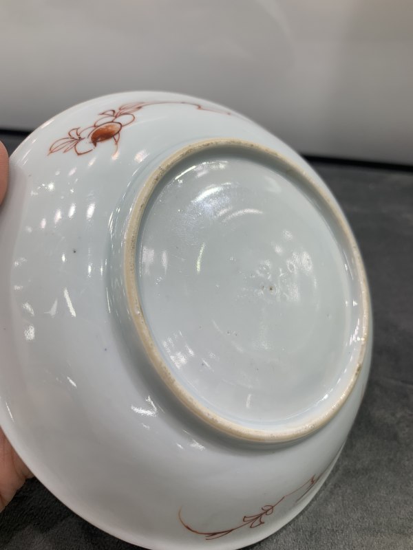 清康熙斗彩麒麟引凤纹杯盏一套 - 图15