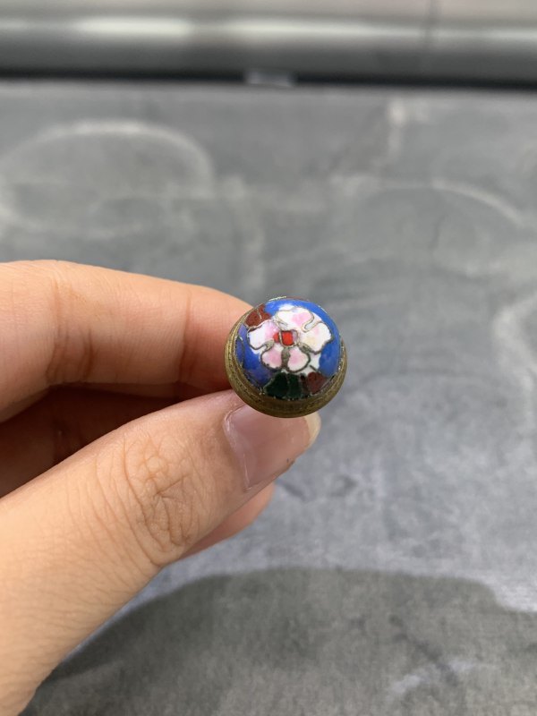清晚期青花高士对谈图鼻烟壶 - 图9