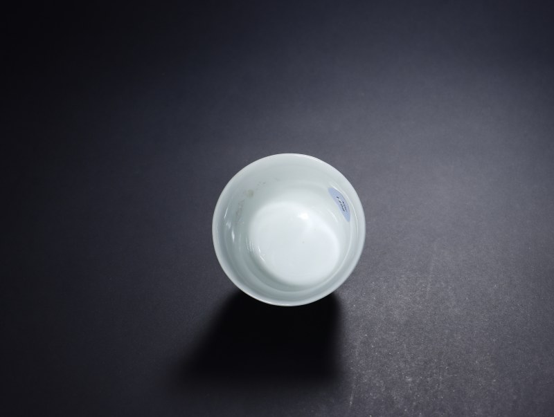 清光绪 粉彩“三公”图杯 - 图5