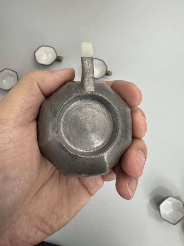 清 竹香刻锡制各式杯10只 - 图37