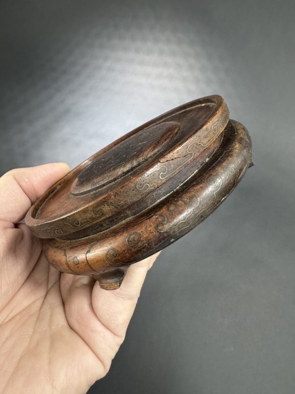 明末清初 德化窑白釉铺首耳炉 - 图13