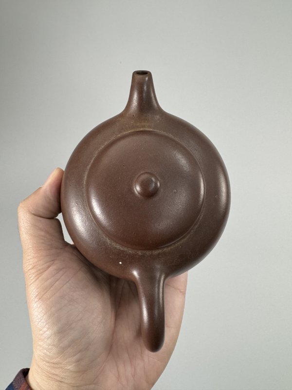 现代 高振宇紫泥三足乳钉壶 - 图7