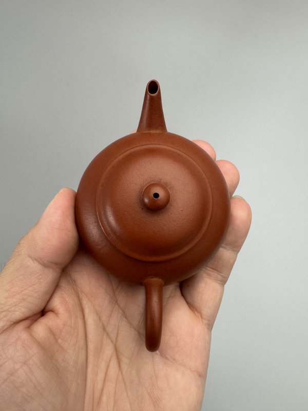 景记款朱泥水平壶  - 图7