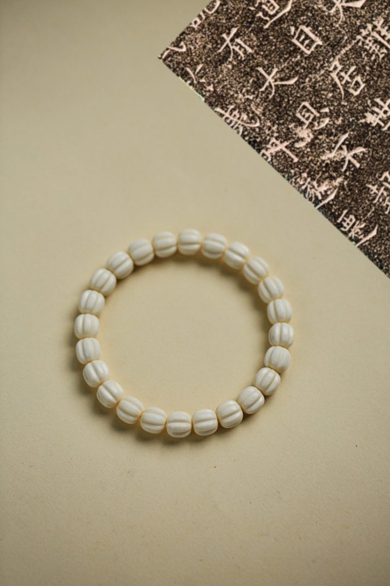 8mm 鹿角南瓜珠24颗手串