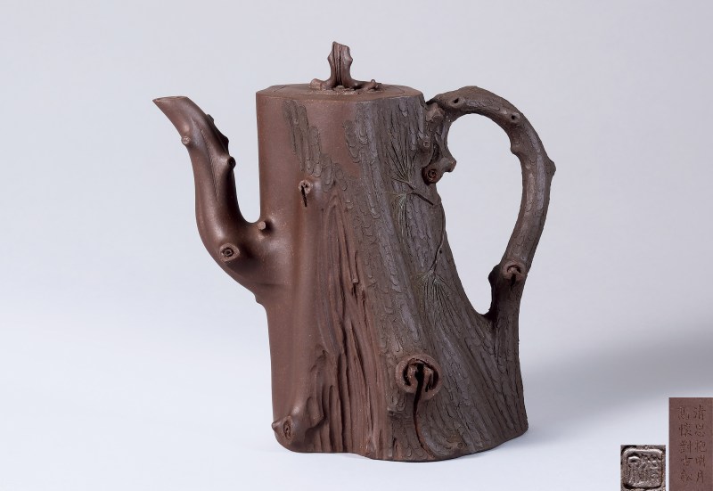 现代 范洪泉制高松桩壶 - 图2