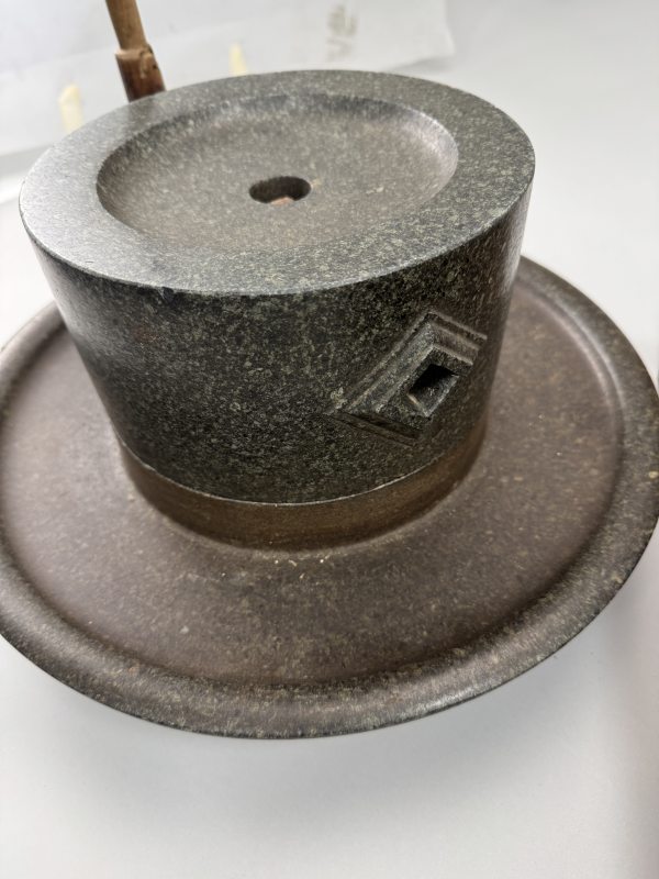明 青石雕石碾茶具 - 图5