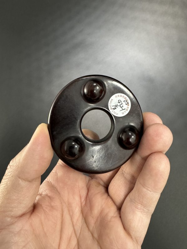 清康熙 孔雀蓝釉小蒜头瓶 - 图12