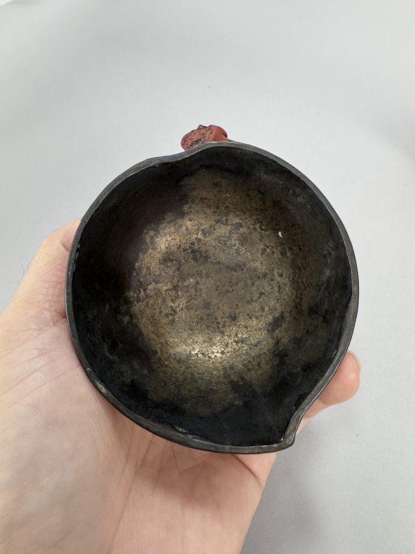 清早期 朱泥桃形杯 - 图7