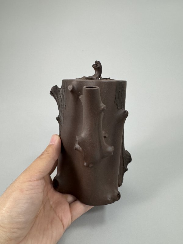 现代 范洪泉制高松桩壶 - 图4