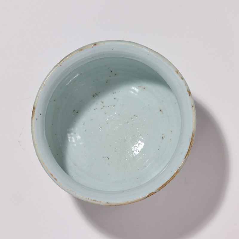 清康熙 青花双龙捧珠纹香炉 - 图6