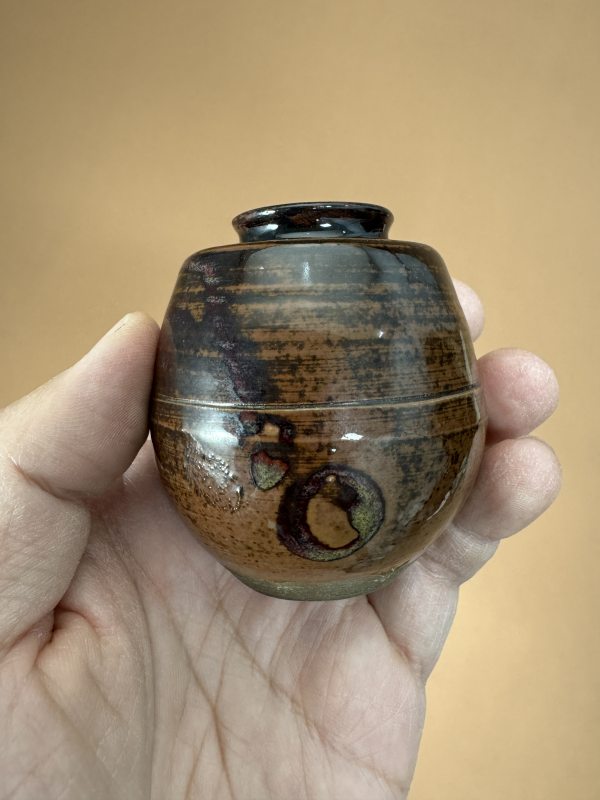 明 酱釉茶入 - 图6