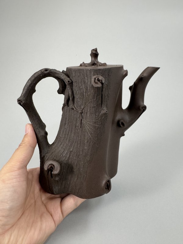 现代 范洪泉制高松桩壶 - 图5