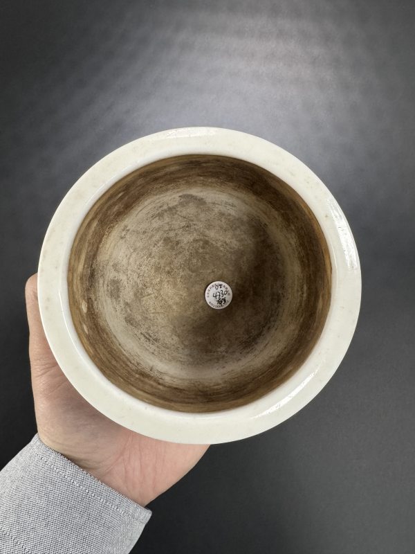 明末清初 德化窑白釉筒式炉 - 图8