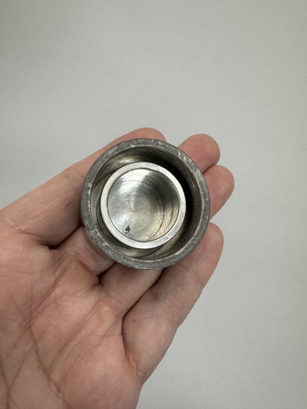 清 沈存周诗文秦权型锡罐 - 图10
