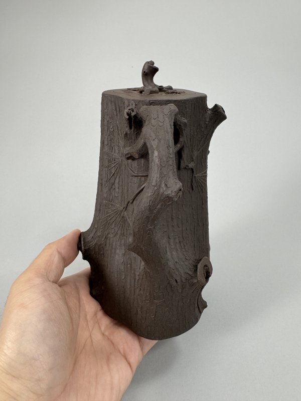 现代 范洪泉制高松桩壶 - 图6