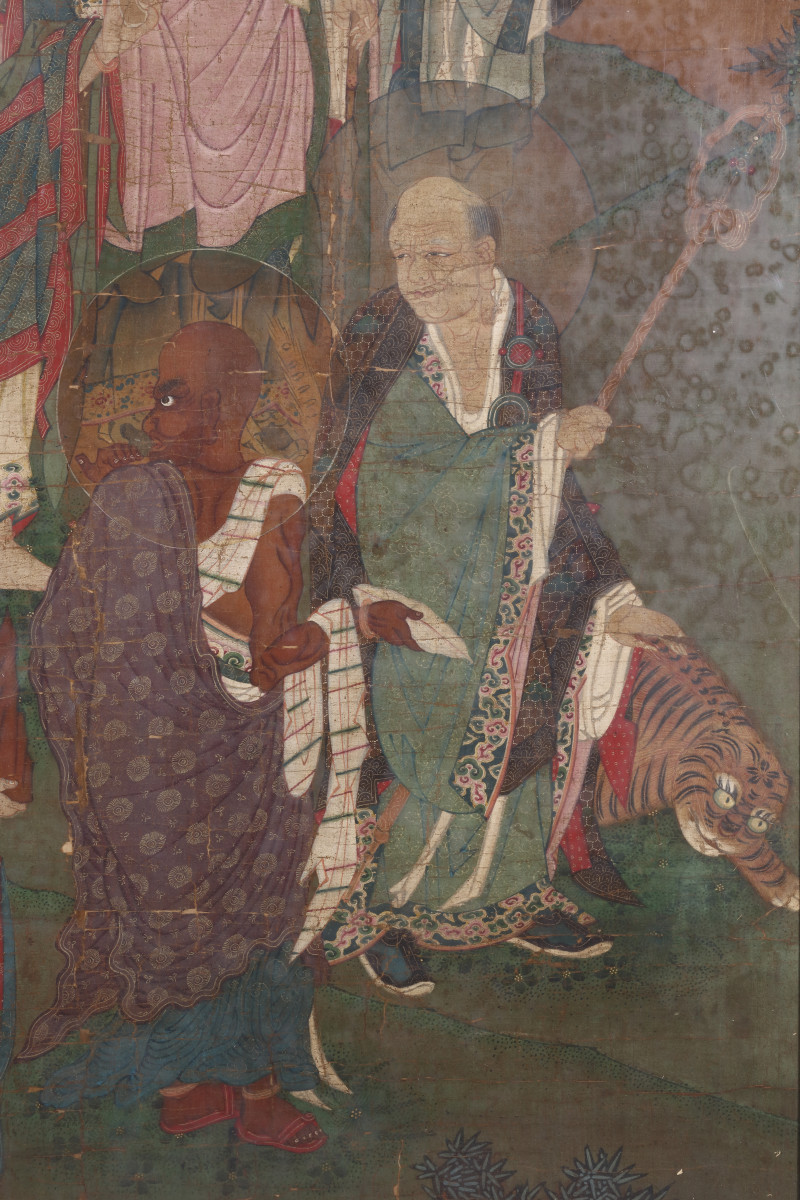 明崇祯 水陆佛像画 - 图4