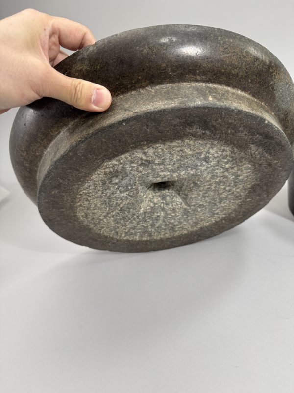 明 青石雕石碾茶具 - 图9