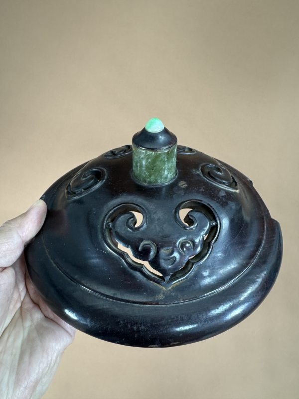 明 铜饕餮纹鼎式炉 - 图11