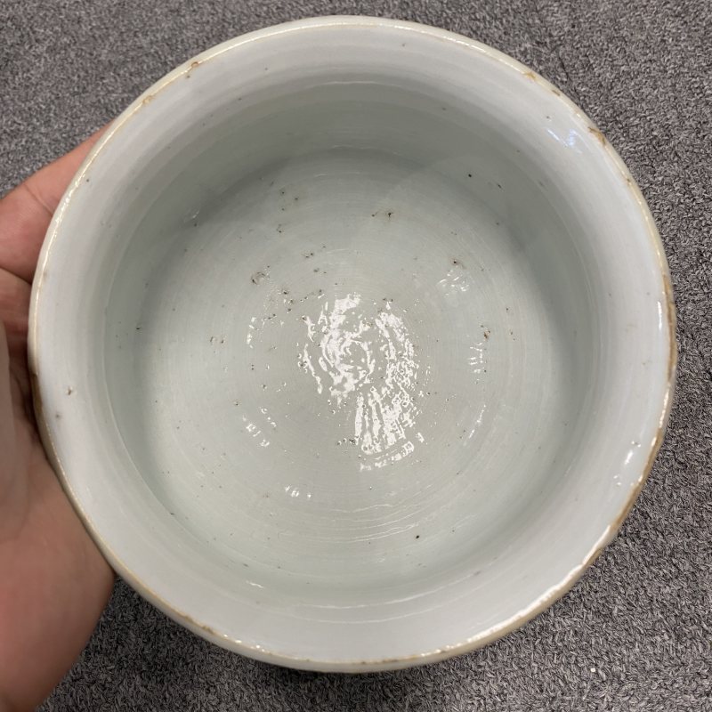 清康熙 青花双龙捧珠纹香炉 - 图13