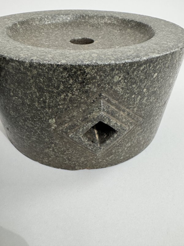 明 青石雕石碾茶具 - 图11