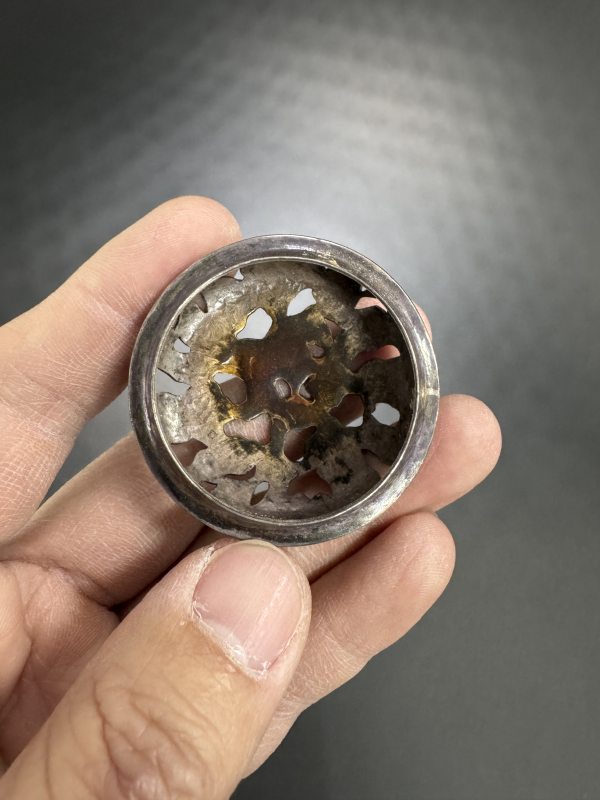 清 钧窑玫瑰紫三足炉 - 图12