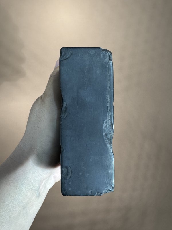 明—清 黄道周款、阮元题铭残碑文砚 - 图9