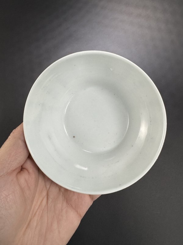 清光绪 若深珍藏款诗文盖碗 - 图6