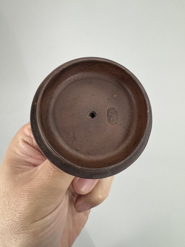 清中晚期 蒋裕泰制二泉刻诗文紫泥汲直壶 - 图10