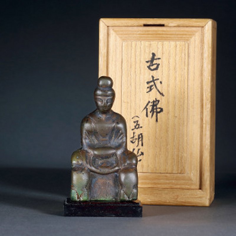 明 铜佛坐像