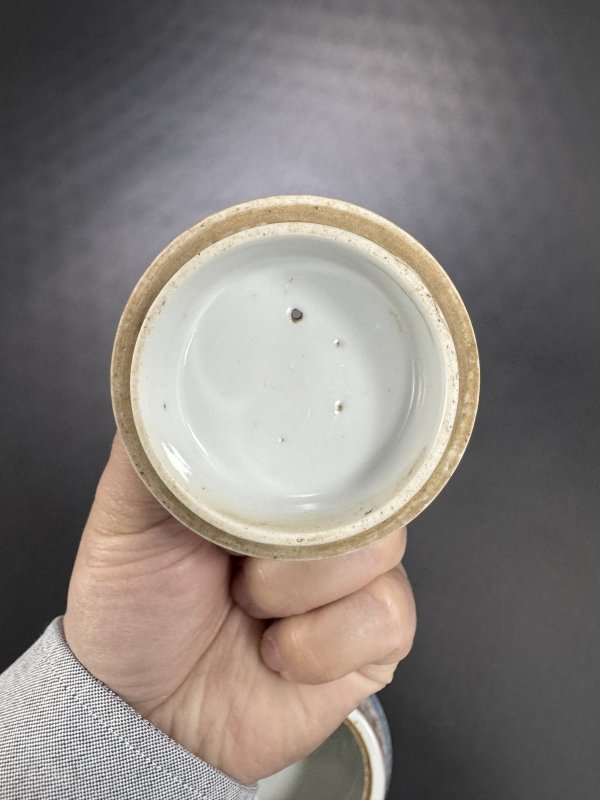 清光绪 青花矾红彩龙凤纹壶 - 图8