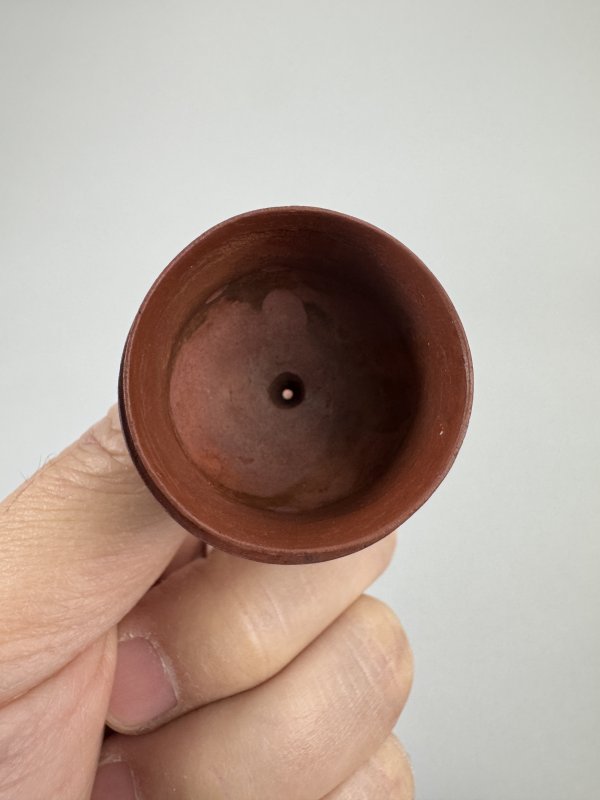 清 孟臣“三人太白杯”朱泥梨形壶 - 图8