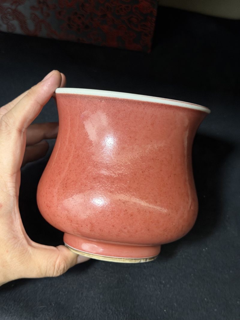 清康熙 郎窑红釉罗汉炉 - 图3