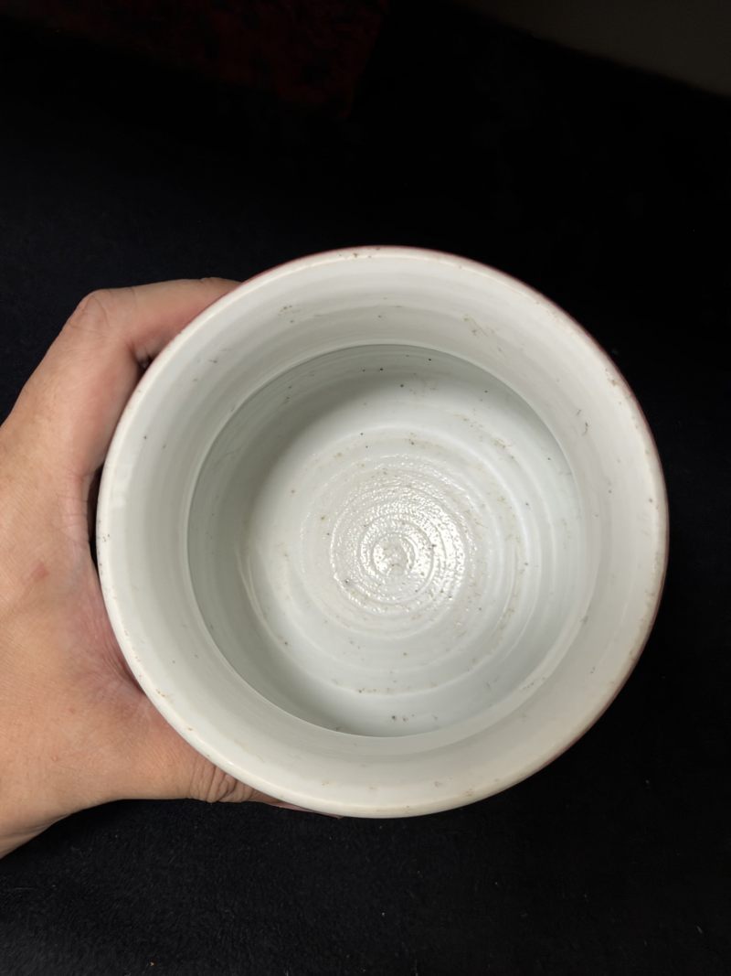 清康熙 郎窑红釉罗汉炉 - 图5