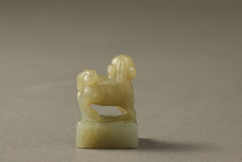 清早期 玉雕兽钮小印章 - 图6
