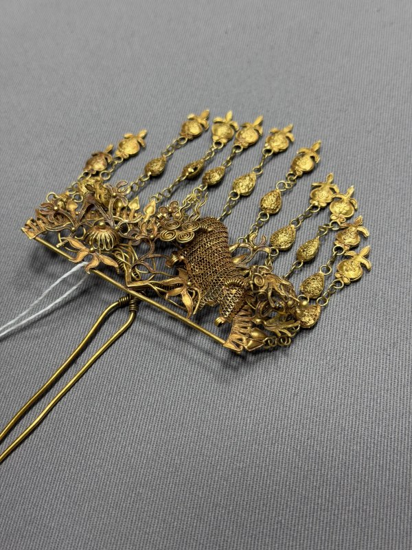 清 金瑞兽步摇 - 图4