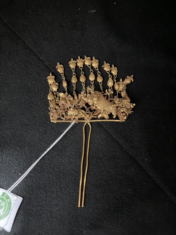 清 金瑞兽步摇 - 图5