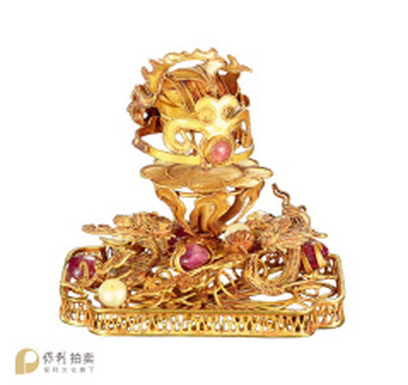明 金帽顶