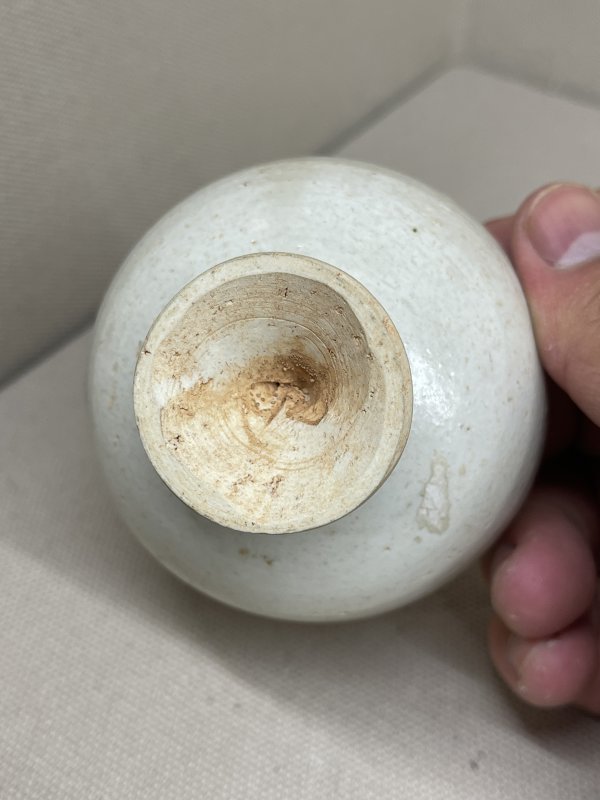 明 白釉高足杯 - 图7